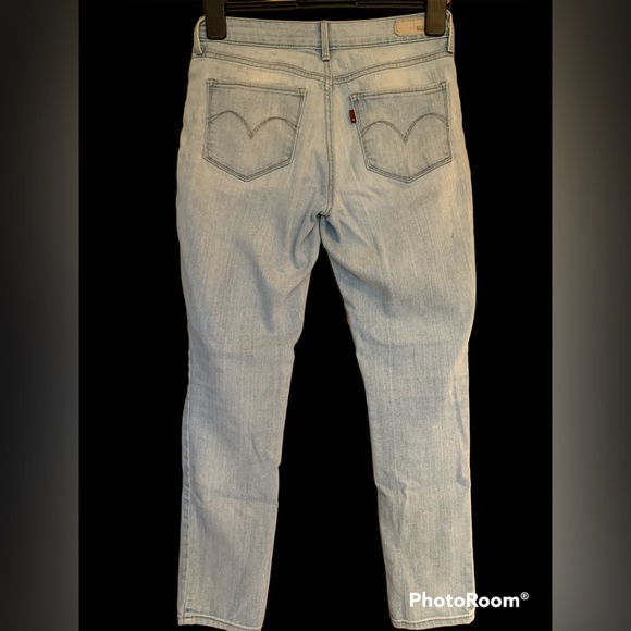 Wedgie Vintage LEVI JEANS bold curve skinny mid rise 28x30 - Picture 5 of 10